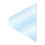 Frameless Glass Fencing Panel 12mm Thick 2000mm W x 1200mm H