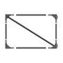 Quick Frame 1.8m W x 1.2m H Gate Frame