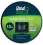 15m x 12mm Garden Hose With Snap On Fittings