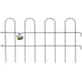 Interlocking Edging Panel 550x890mm Black