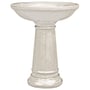 Northcote Pottery Outdoor Birdbath Grafton Cream