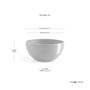 Brussels Eco Pot Bowl 30CM White