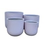 Atlas Egg Pot Pink Large