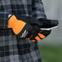 Cyclone Hi-Vis Power Garden Gloves Small