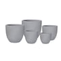 Helix Egg Pot 50x47cm Grey Extra Large