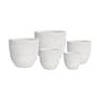 Helix Egg Pot 50x47cm White Extra Large