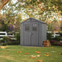 Keter Darwin Garden Shed 1.9 x 1.2m - Dark Grey