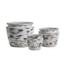 Northcote Pottery Drift Cone Pot 58X48cm White