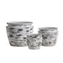 Northcote Pottery Drift Cone Pot 31X26cm White