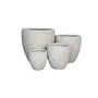 Northcote Pottery Montague Egg Pot 34X34cm White Pebble