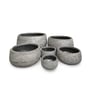 Northcote Pottery Andy Bowl Pot 50X25cm Grey PIetra