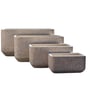 Northcote Pottery Grayson Trough 100X50X50cm White Pebble