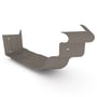 OG Gutter 125 Ribbed External Cast Angle Driftwood