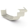 OG Gutter 125 Ribbed External Cast Angle Moss Vale Sand