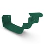 OG Gutter 125 Ribbed Internal Cast Angle Caulfield Green