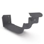 OG Gutter 125 Ribbed Internal Cast Angle Granite