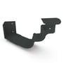 OG Gutter 125 Ribbed Internal Cast Angle Gun Metal Grey