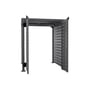Slat Pool Pump Cover 1150 x 1204 x 982mm Granite Double Door With Lid