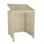 Slat Pool Pump Cover 1000 x 1204 x 916mm Merino Single Door With Lid