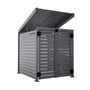 Slat Pool Pump Cover 1200 x 1134 x 982mm Granite Double Door With Lid