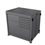 Slat Pool Pump Cover 1200 x 1134 x 982mm Granite Double Door With Lid