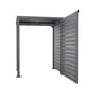 Slat Pool Pump Cover 1000 x 1204 x 916mm Granite Single Door With Lid