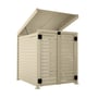 Slat Pool Pump Cover 1200 x 1134 x 982mm Merino Double Door With Lid