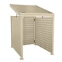 Slat Pool Pump Cover 1200 x 1134 x 982mm Merino Double Door With Lid