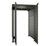 Slat Pool Pump Cover 1200 x 1489 x 982mm Slate Grey Double Door With Lid