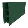 Aluminium Plinth Caufield Green 150x50x3120mm