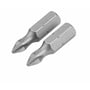 Tolsen 2pc PH2x2mm Screwdriver Bit Set