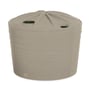 Boabab Round Poly Tank 5000L Black