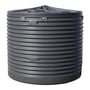 Corrugated Round Poly Water Tank 13500L Granite
