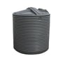 Corrugated Round Water Tank 5400L Gun Metal Grey