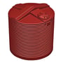 Corrugated Round Poly Water Tank 8000L Bronze Olive