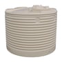 Corrugated Squat Water Tank 2300L Beige