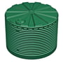 Corrugated Tall Poly Water Tank 22500L Smooth Cream