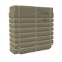 ThinTank Slimline Water Tank 500L Smooth Cream
