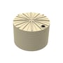 Round Poly Tank 22730L Beige