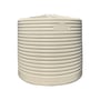 Round Poly Water Tank 14000L Off White