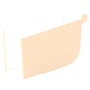 Quad Gutter Low Front 115 Stop End Pair Smooth Cream