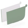 Quad Gutter Low Front 115 Stop End Pair Mist Green
