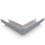 Quarter Round Gutter External Mitre Armour Grey