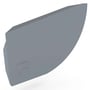 Quarter Round Gutter Stop End Left Hand Armour Grey