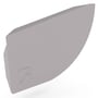 Quarter Round Gutter Stop End Left Hand Birch