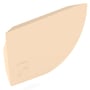 Quarter Round Gutter Stop End Left Hand Smooth Cream
