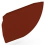 Quarter Round Gutter Stop End Left Hand Heritage Red