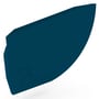 Quarter Round Gutter Stop End Left Hand Mountain Blue