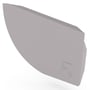 Quarter Round Gutter Stop End Right Hand Birch