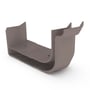 Quad Gutter 115 External Two Piece Cast Angle 135° Banyan Brown